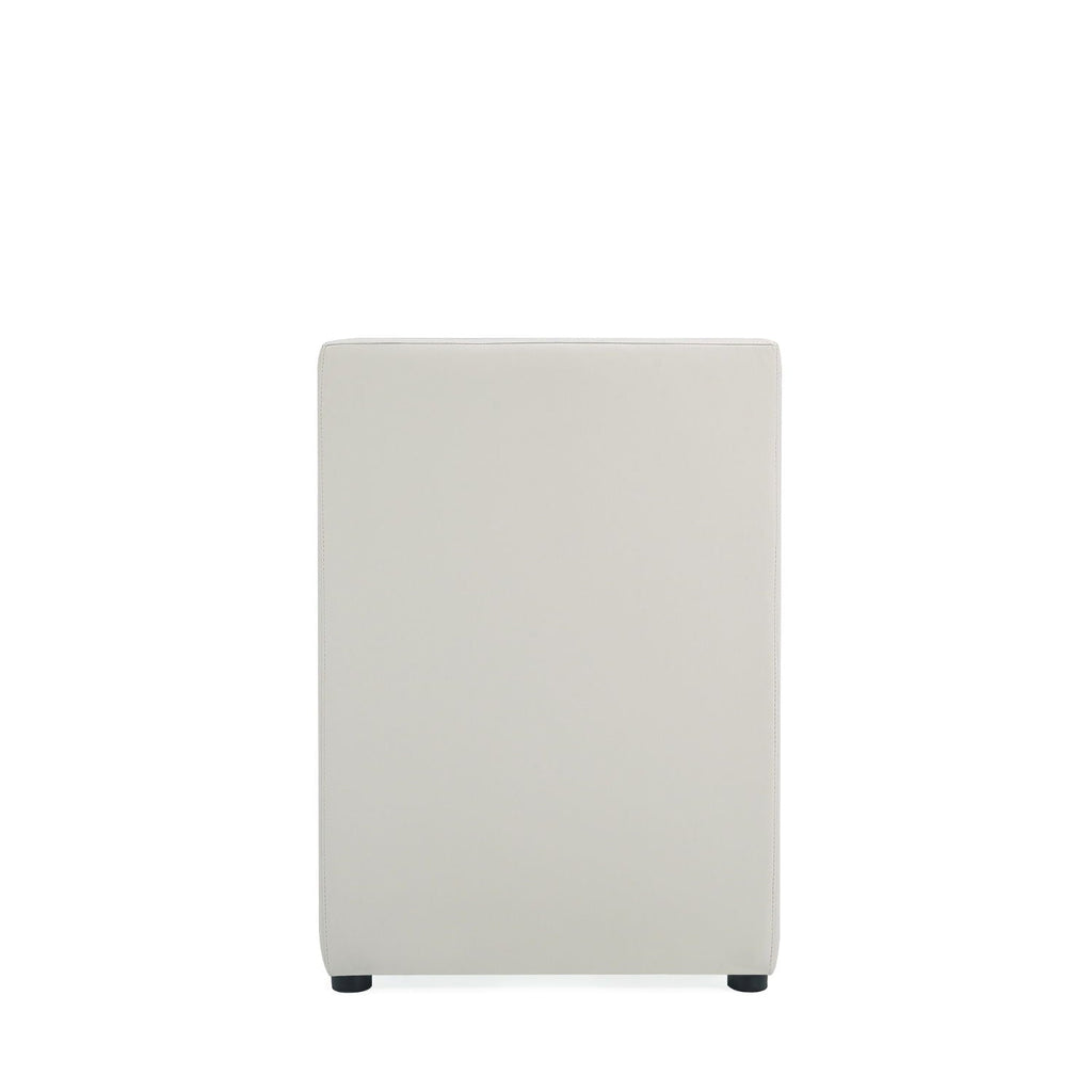 Square Armchair with Upholstered Seat - Available in Multiple Colors