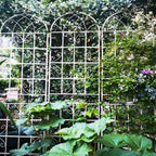 Metal Garden Rustproof Trellis for Climbing Plants – Outdoor Flower Support