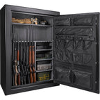 Tall Fireproof Protection Safe Vault with Solid Steel Construction - Black