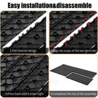 24 Pieces Accessories Set with Durable Polypropylene - Multi-Use