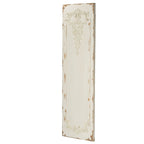 Large Wooden Rectangle Hanging Panels - Set of 3, White