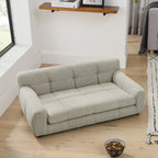 Modern Pet Sofa With Backrest And Armrests