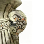 MGO Garden Planter with Drainage Hole - Rust Finish