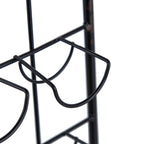 Floating Coffee Bar Shelf with Coffee Pod Holder and Storage Shelf - Black