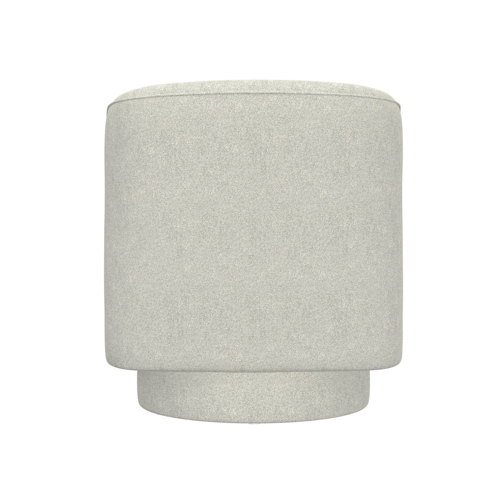 Fabric Swivel Accent Chair with Compact Design - Light Blue, Dark Green, White, Gray, Blue
