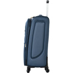 Softside Expandable 3 Piece Luggage Set with Spinner Wheels - Dark Blue