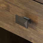 Handcrafted Bedside Table with Drawer and Shelf - Multiple Colors