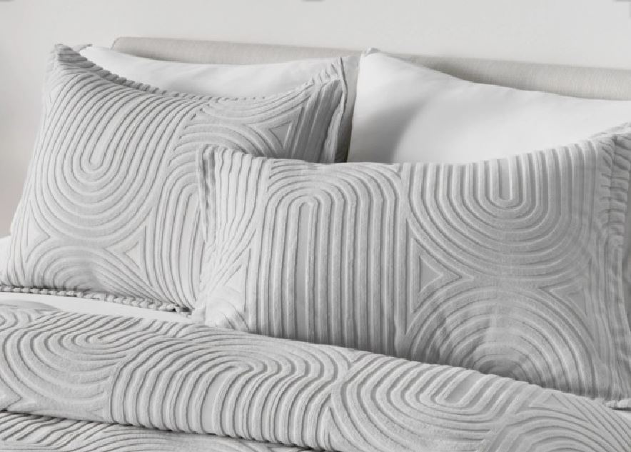 Performance Queen Duvet Set with PowerSnap - Grey