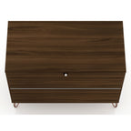 Rockefeller 3 Drawer Dresser with Splayed Legs - Multiple Colors