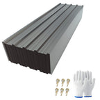Galvanized Steel Corrugated Metal Roof Panels - Set of 20