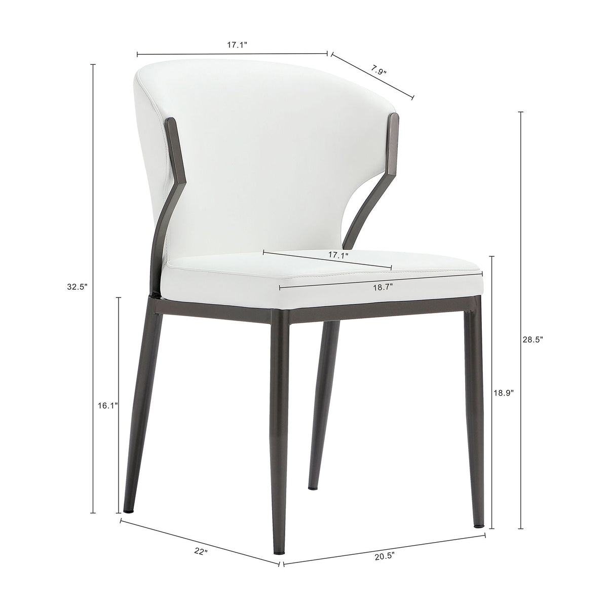Kirsten Dining Chair Set of 2