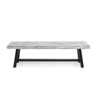 Acacia Wood Outdoor Dining Bench