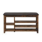 Height-Adjustable Shoe-Changing Bench