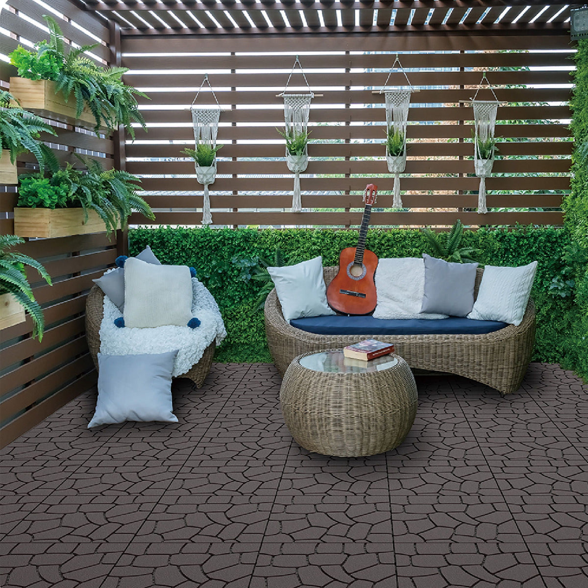 New Stone Texture Patio Deck Tiles