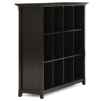 Amherst Cube Storage Bookcase with Large Cubbies - Dark Brown, Dark Gray, or White