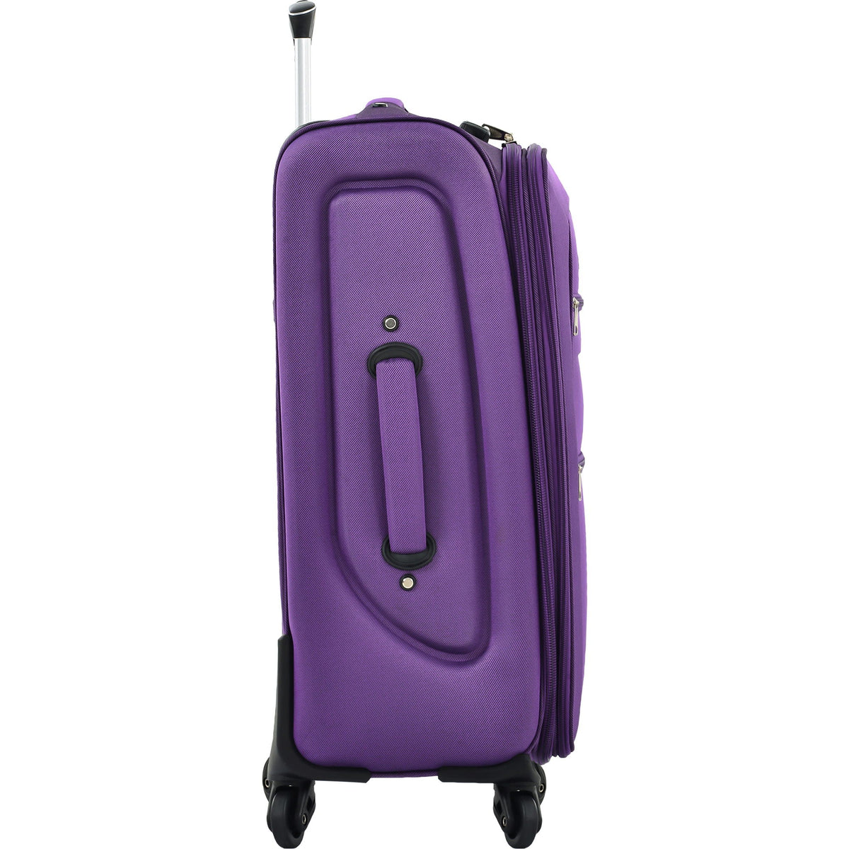 Expandable Softside Luggage 3 Piece Set with Spinner Wheels - Multiple Colors