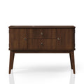 Cherry Server with 2 Drawers and 2 Cabinets - Solid Wood & MDF