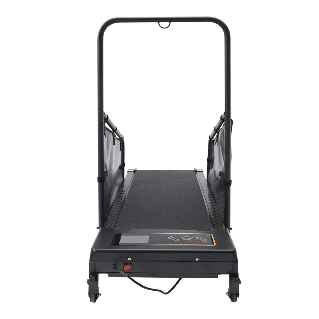 Dog Treadmill for Medium Dogs with Non-Slip Belt and Remote Control - Black
