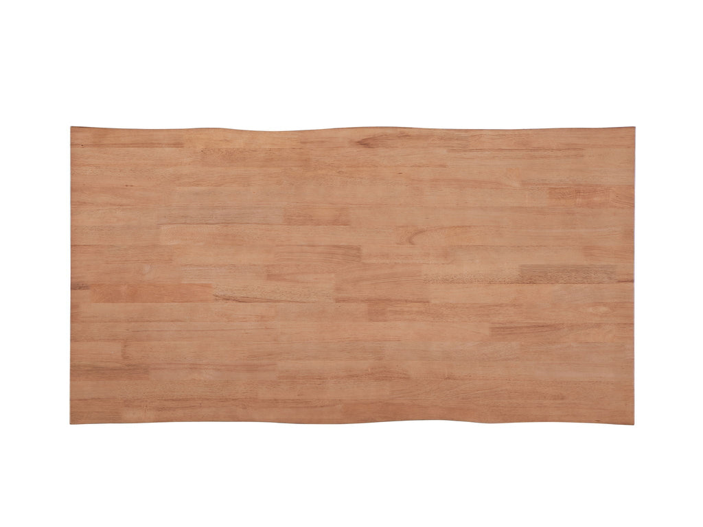 Velentina Rattan Dining Table with Rectangular Top - Natural