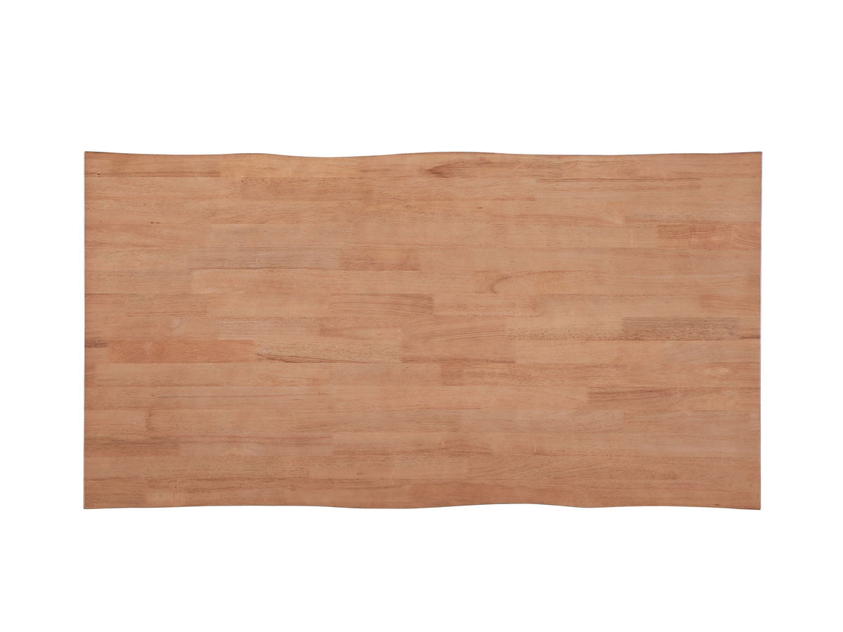 Velentina Rattan Dining Table with Rectangular Top - Natural