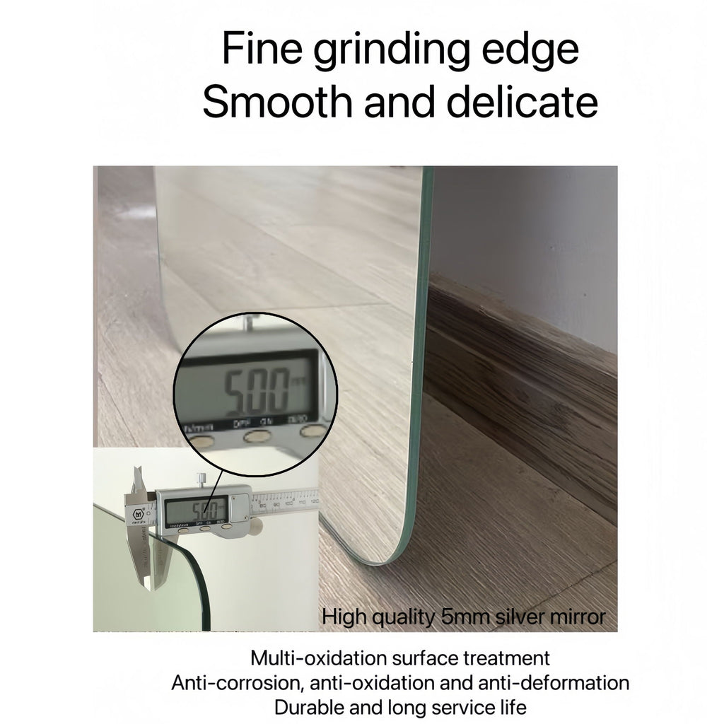 Full Body Round Corner Mirror