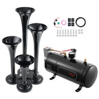 Train Horns Kit, 4 Trumpet Air Horn Kit, 150dB