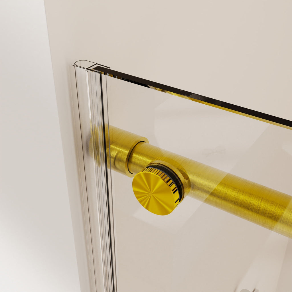 Frameless Single Sliding Soft Close Shower Doors