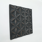 Black Square Modern Wall Art with Sleek Modern Design - Black