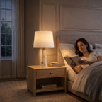 Enclave Hydro Table Lamp with On/Off Switch Base Shade