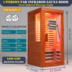 Wood Infrared Home Sauna Room