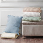 3 Piece Reversible Scalloped Edge Quilt Set White Full/Queen
