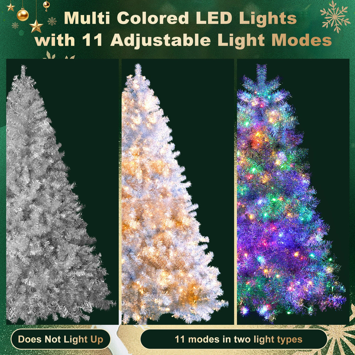 Premium Christmas Trees with PVC Branches - Green