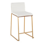 Mason Mara - Contemporary Design Fixed Height Counter Stool (Set of 2)