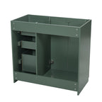 Retro Style Bathroom Vanity with Soft Closing Doors - Multiple Colors