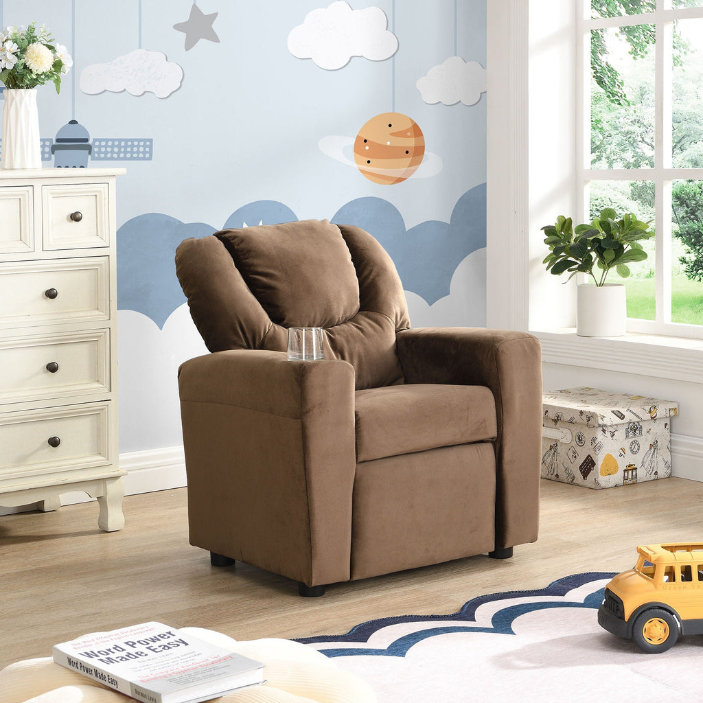 Kids Recliner Chair - Black