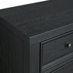 6 Drawer Chest with Smooth Slides - Black or White