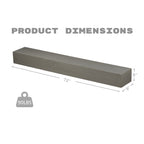 Floating Fireplace Mantel Shelf with Invisible Wall Mount - Multiple Colors