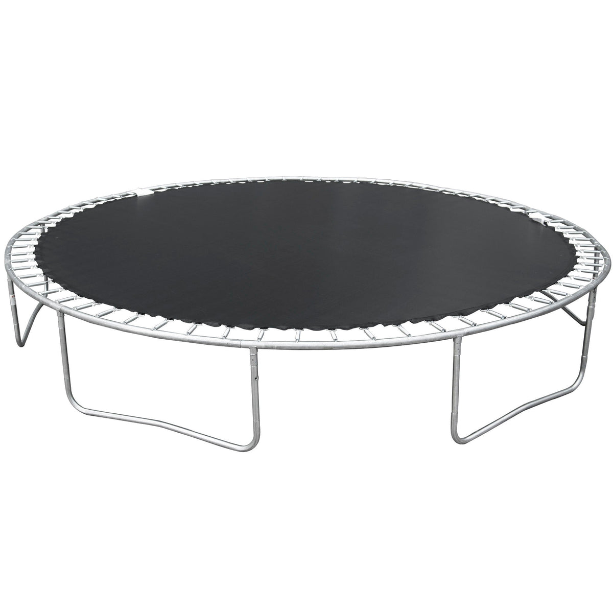 14Ft Trampoline with Basketball Hoop and Ladder - Blue