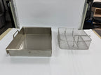 304 Stainless Steel Fryer/Steamer Conversion 6-in-1 BBQ Tool Set with Adjustable Legs
