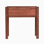 Solid Wood Raised Garden Bed with Legs - Available in Gray, Dark Gray, Dark Brown