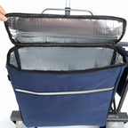 Beach Wagon with Big Wheels for Sand with 500lb Capacity - Dark Blue
