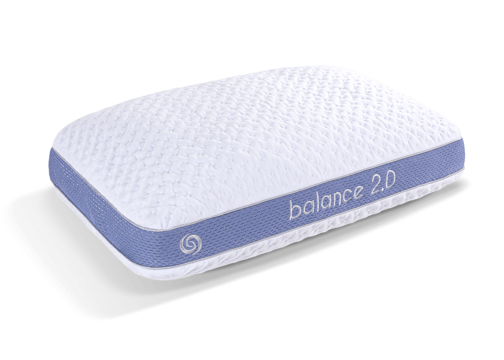 Balance Rectangle Air-Mesh Pillow with Breathable Fabric - White