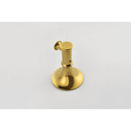 6 Piece Bathroom Accessories Set with Brass Construction - Gold, Matte Black, Brushed Gold