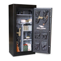 Black Gun Safe with Digital Keypad and Adjustable Shelving
