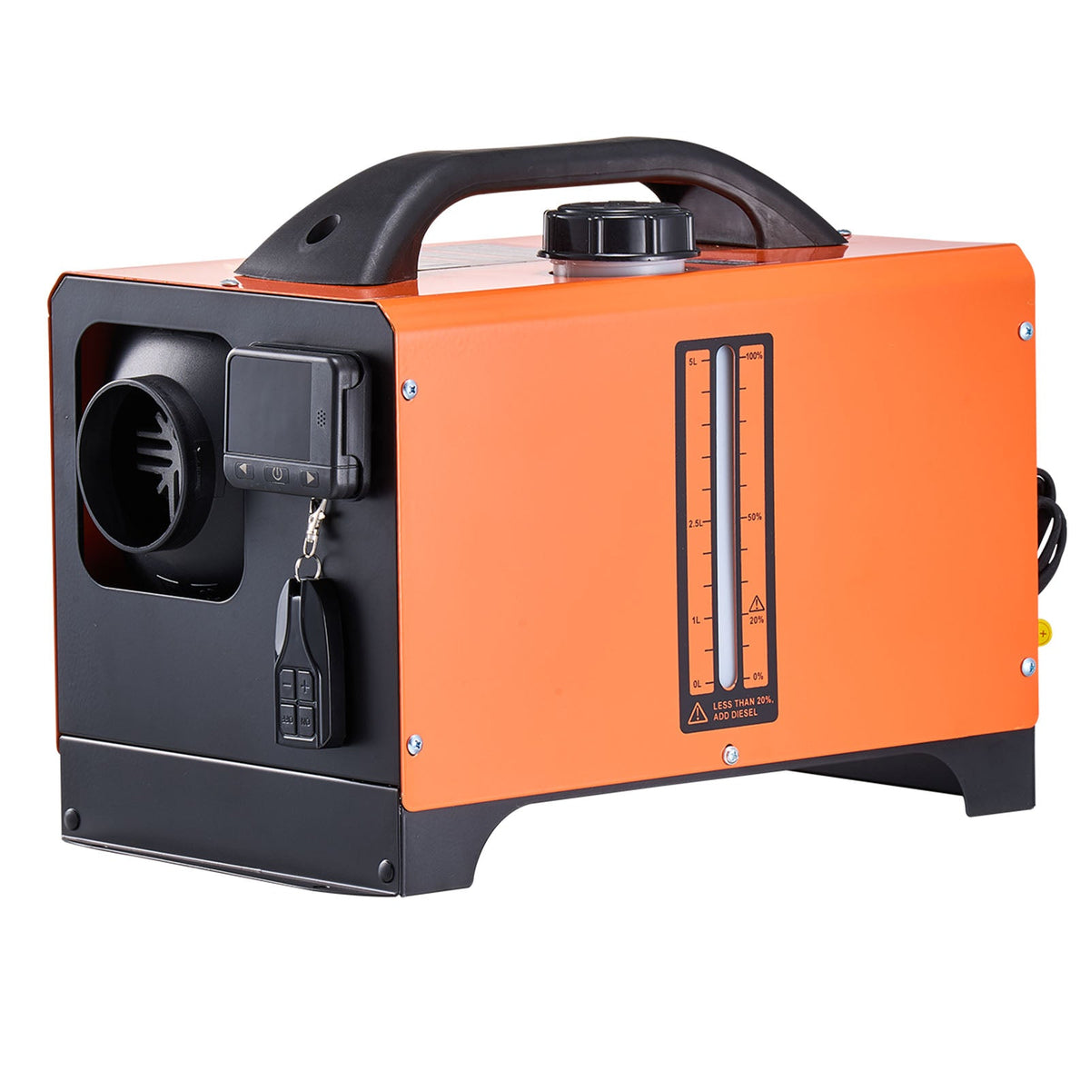 Diesel Air Heater 8 kW DC 12-24 V with Digital Display