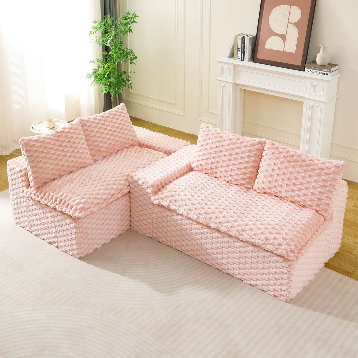 Multifunctional Sofa with Adjustable Layout - Multiple Colors