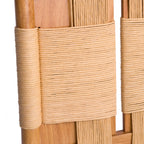 2-Piece Paper Rope Dining Chairs Set