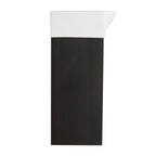 Modern Bathroom Vanity with Ceramic Basin and Storage Cabinet - Light Brown, Black, or White