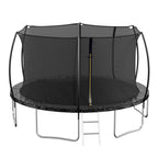 14FT Trampoline with Safety Enclosure Net – Steel Frame