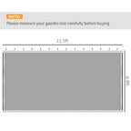 10' x 13' Replacement Mesh Sidewall Netting with Zippers - White